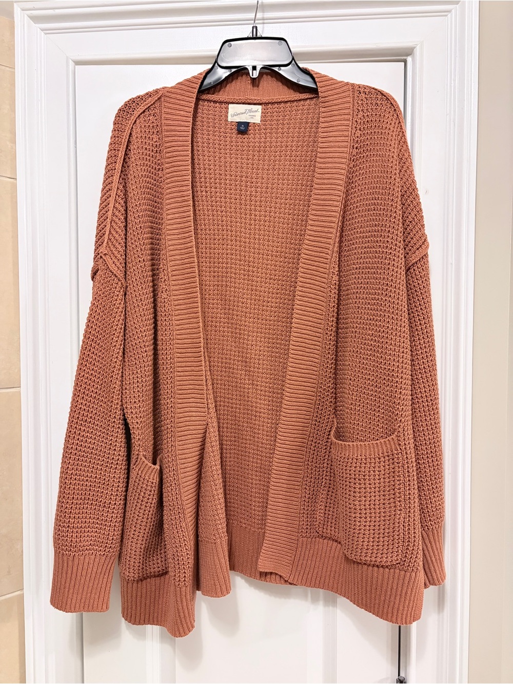 Women’s Rust colored XL Universal Thread Cardigan Sweater